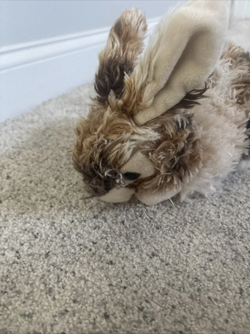 Dan Dee Brown Cream Bunny Rabbit Plush Soft Toy Stuffed Animal 12